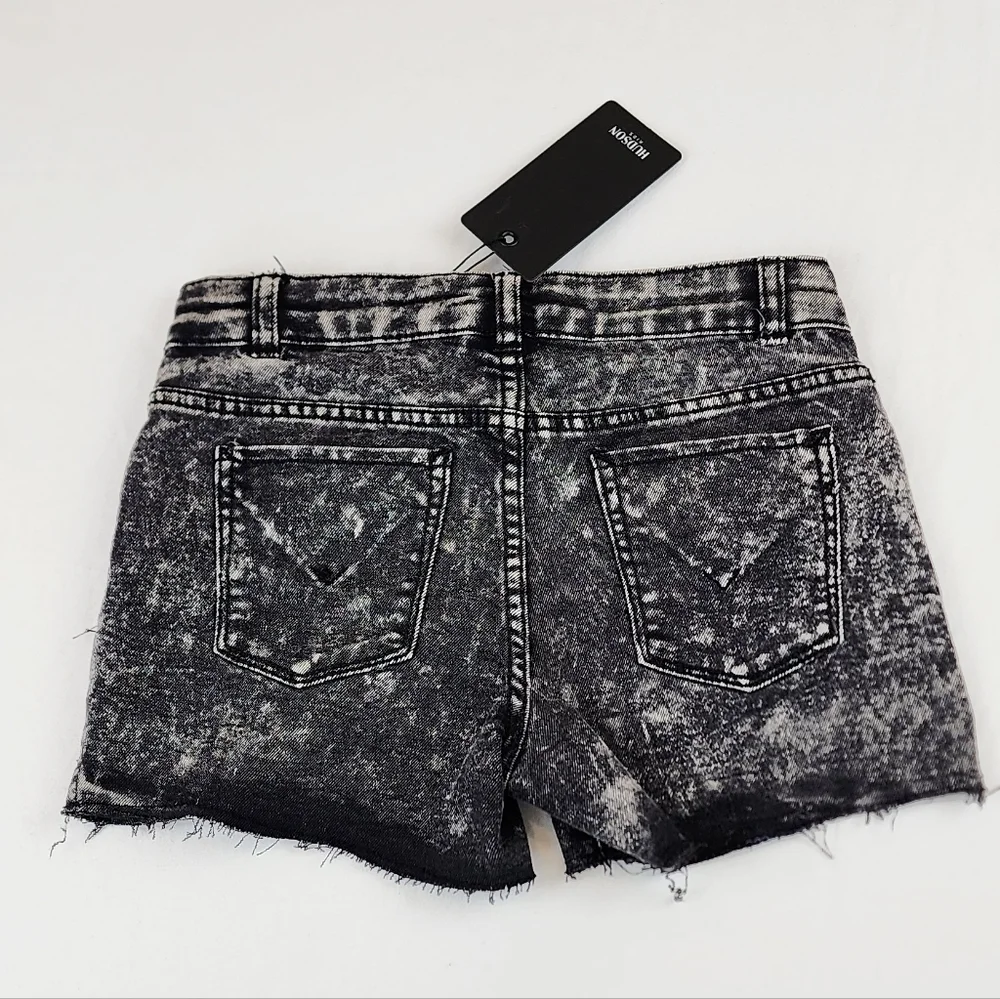 Hudson Kids Mid Rise Dark Wash Jeans Shorts